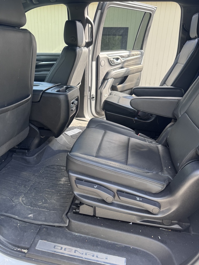 Family vehicle cabin before mobile auto detailing