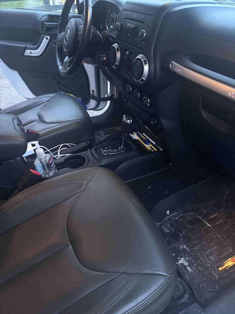 Interior cabin before C The Details mobile detail